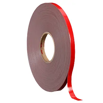 3M VHB Klebeband 4646F, Grau, 19 mm x 3 m, 0.6 mm, Kurzrolle