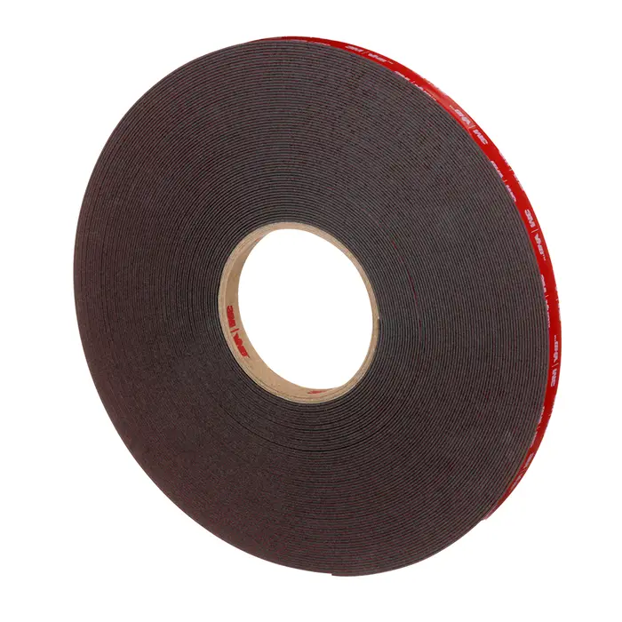 3M VHB Klebeband LVO-160BF, Schwarz, 12 mm x 33 m, 1.6 mm