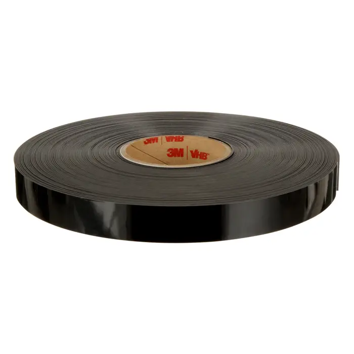 3M VHB Klebeband 4929, Schwarz, 80 mm x 0.015 m, 0.6 mm, Stanzteil