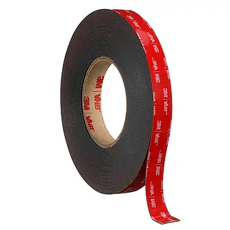 3M VHB Klebeband 5907, Schwarz, 1168 mm x 66 m, 0.20 mm