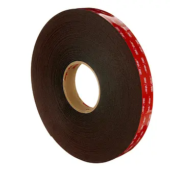 3M VHB Klebeband 4919F, Schwarz, 1180 mm x 33 m, 0.6 mm