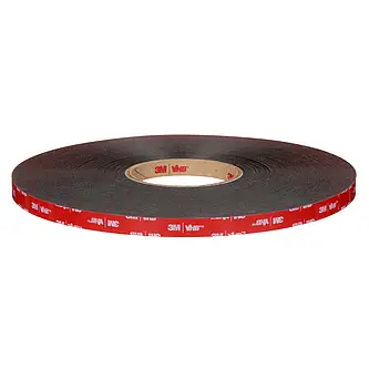 3M VHB Flammbeständiges Klebeband 5958FR, Schwarz, 75 mm x 2.7 m, 1.0 mm