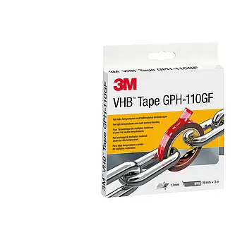 3M VHB Klebeband GPH-110GF, Grau, 19 mm x 3 m, 1.1 mm